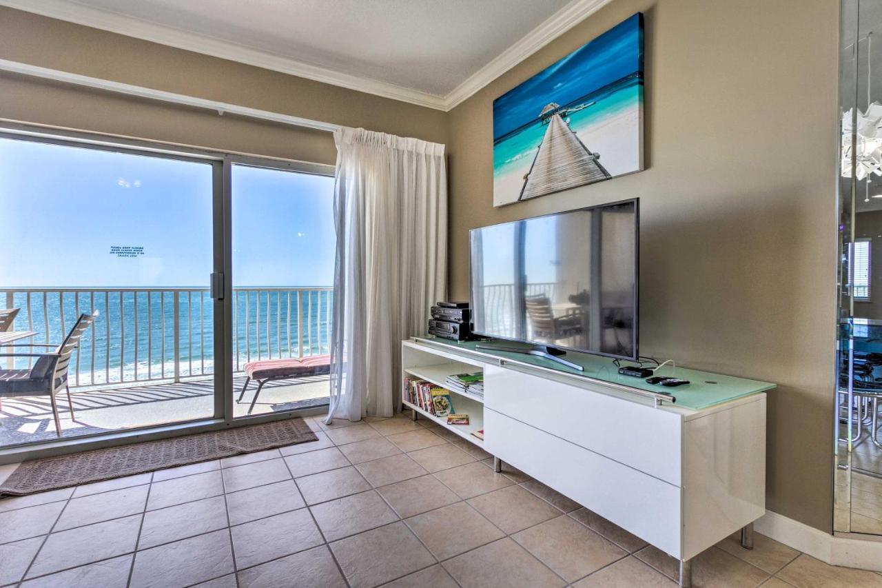 Mod Condo With Gulf View And Pool At Coral Reef Resort Panama City Beach Kültér fotó